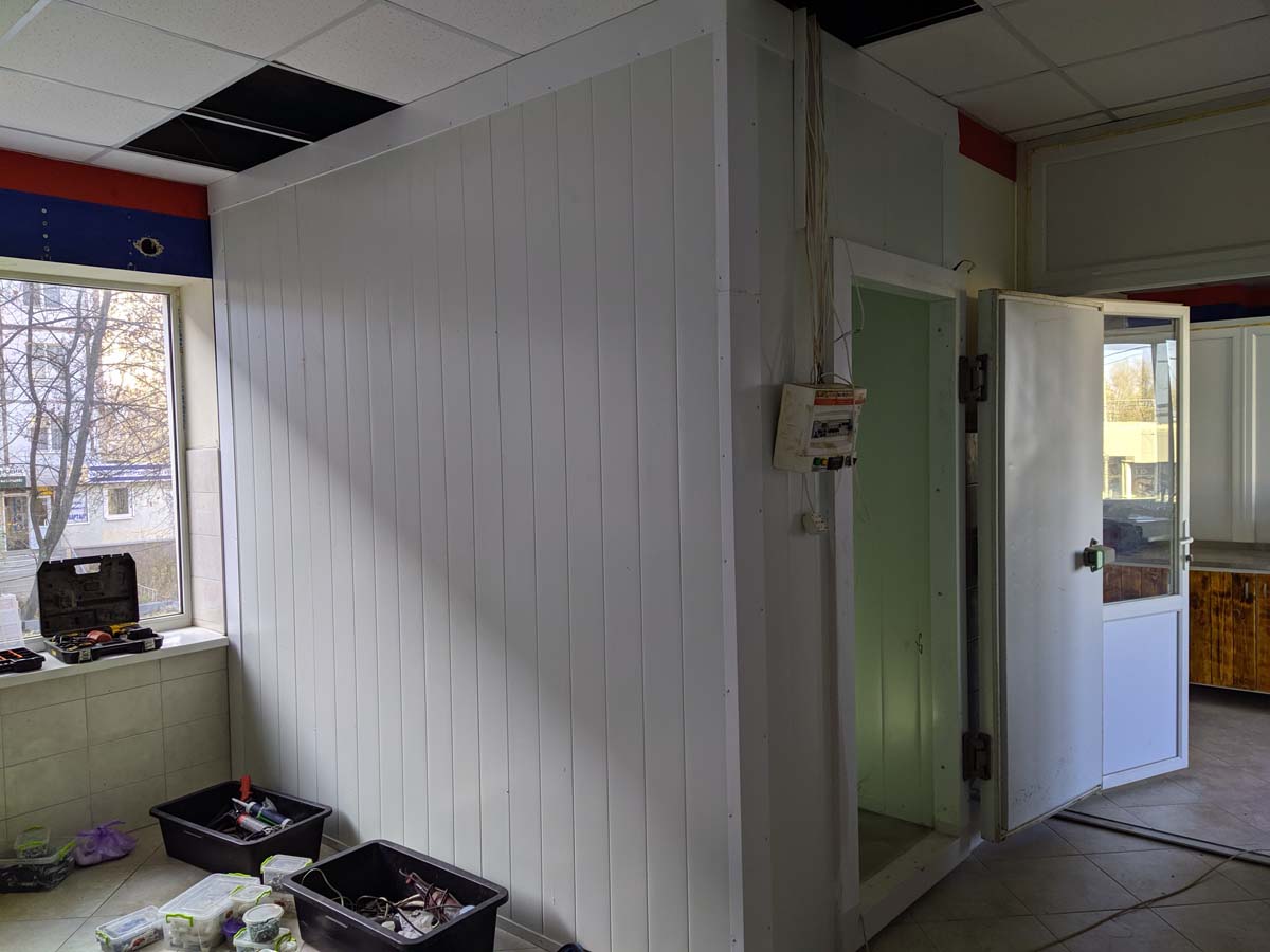 Холодильна камера для мяса