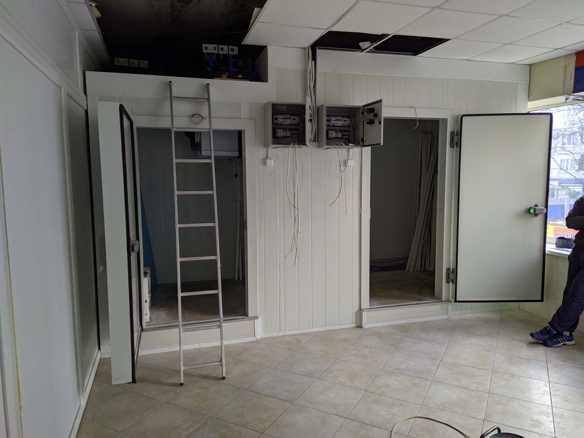 Холодильна камера для риби